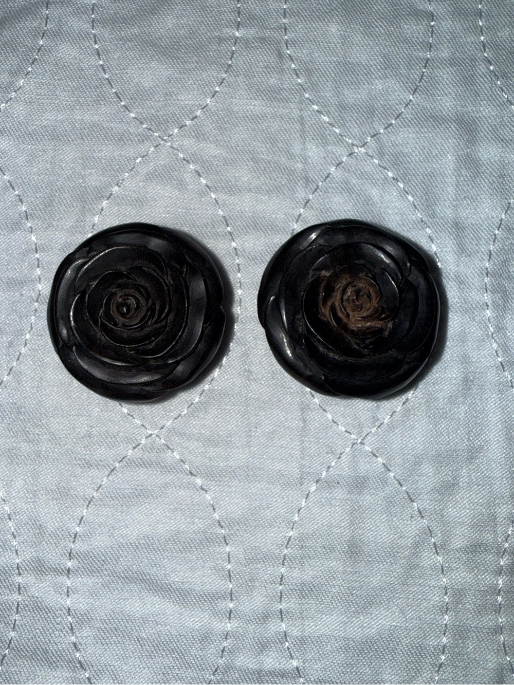 19mm Wooden Rose Ear Gauges